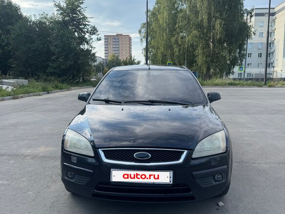 2007 Ford Focus II, чёрный, 430000 рублей