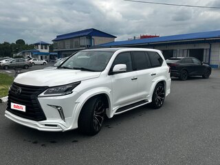 2017 Lexus LX 450d III Рестайлинг 2, белый, 7650000 рублей, вид 4