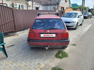 1992 Volkswagen Golf III, красный, 132000 рублей, вид 3