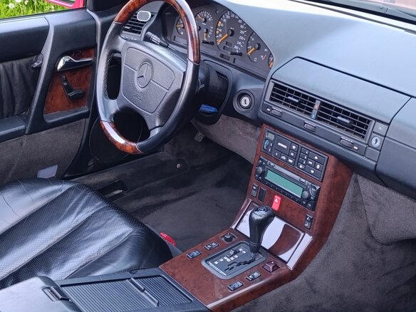 1994 Mercedes-Benz SL-Класс 320 IV (R129), красный, 4400000 рублей - вид 19