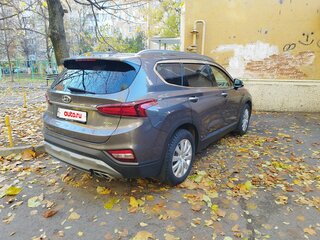 2019 Hyundai Santa Fe IV, серый, 3200000 рублей, вид 5