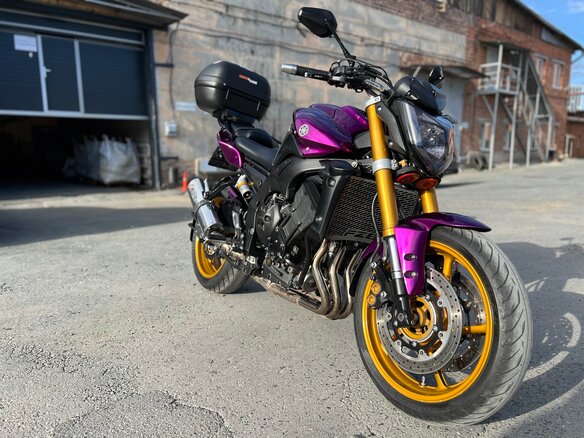 2011 Yamaha FZ8, пурпурный, 500000 рублей - вид 16
