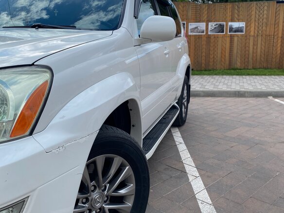 2004 Lexus GX 470 I, белый, 1300000 рублей - вид 6