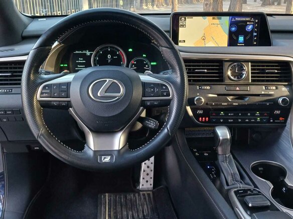 2019 Lexus RX 450h IV, синий, 5900000 рублей - вид 14