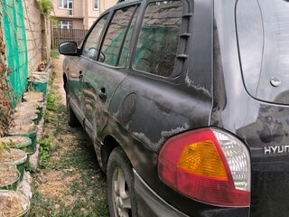 2001 Hyundai Santa Fe I, чёрный, 560000 рублей, вид 5
