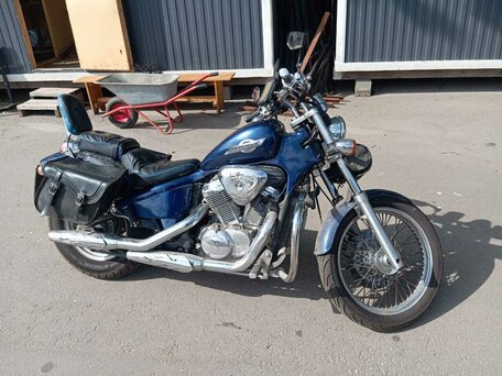 1990 Honda Steed 600, синий, 265000 рублей, вид 1