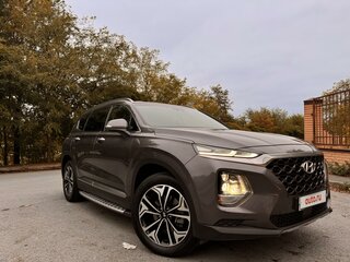 2019 Hyundai Santa Fe IV, серый, 3700000 рублей, вид 3