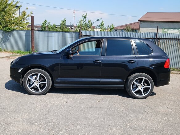 2006 Porsche Cayenne S I (955), чёрный, 1300000 рублей - вид 2