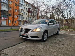 2014 Nissan Sentra VII (B17), серебристый, 980000 рублей, вид 1