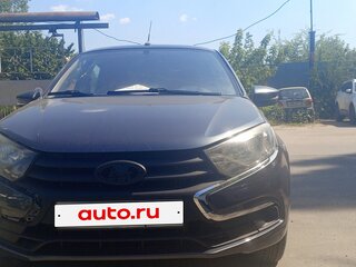 2020 Lada (ВАЗ) Granta I Рестайлинг, серебристый, 460000 рублей, вид 1