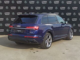 2020 Audi Q7 45 TDI II (4M) Рестайлинг, синий, 8199999 рублей, вид 5