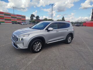 2021 Hyundai Santa Fe IV Рестайлинг, серый, 2729999 рублей, вид 4