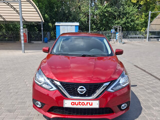 2017 Nissan Sentra VII (B17) Рестайлинг, красный, 895000 рублей, вид 3