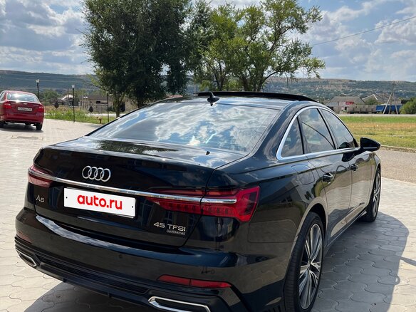 2020 Audi A6 45 TFSI V (C8), чёрный, 5500000 рублей - вид 7