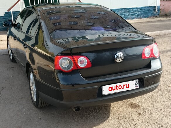 2008 Volkswagen Passat B6, чёрный, 500000 рублей - вид 5