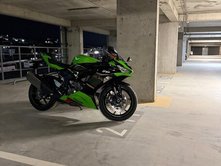 2020 Kawasaki ZX-6 Ninja, зелёный, 1300000 рублей, вид 2
