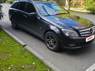 2008 Mercedes-Benz C-Класс 200 CDI III (W204), чёрный, 980000 рублей, вид 2