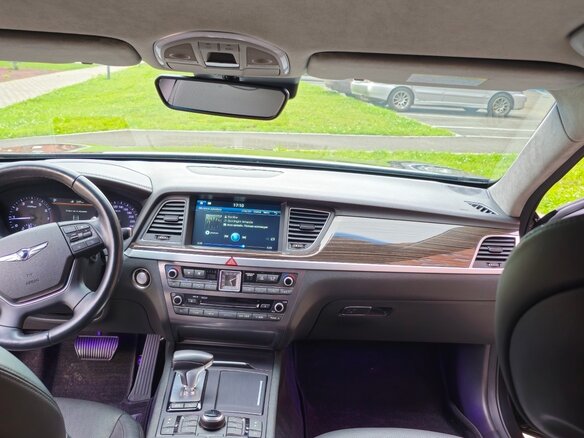 2018 Genesis G80 I, чёрный, 3500000 рублей - вид 4