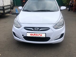 2014 Hyundai Solaris I, белый, 520000 рублей, вид 1