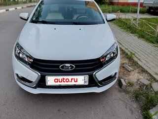 2019 Lada (ВАЗ) Vesta SW I, белый, 900000 рублей, вид 1