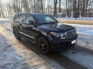 2012 Toyota Land Cruiser 200 Series Рестайлинг 1, чёрный, 4550000 рублей, вид 2