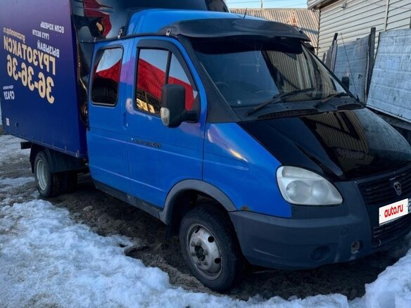 2010 ГАЗ ГАЗель (33023/330273) Фермер, синий, 830000 рублей - вид 1
