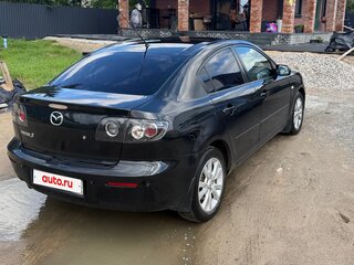 2008 Mazda 3 4-speed I (BK) Рестайлинг, чёрный, 660000 рублей, вид 3