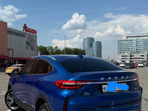 2023 Haval F7x I Рестайлинг, синий, 2799000 рублей - вид 4