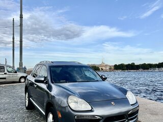 2005 Porsche Cayenne I (955), серебристый, 900000 рублей, вид 1