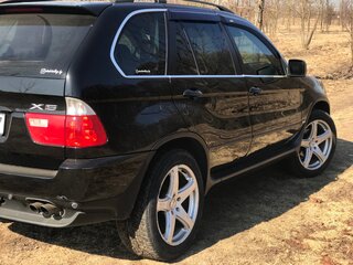 2006 BMW X5 4.4i I (E53) Рестайлинг, чёрный, 1010000 рублей, вид 2