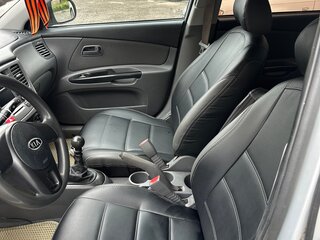 2011 Kia Rio II Рестайлинг, серебристый, 400000 рублей, вид 5