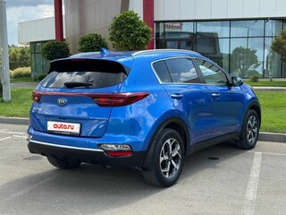 2020 Kia Sportage IV Рестайлинг, синий, 2055000 рублей, вид 5