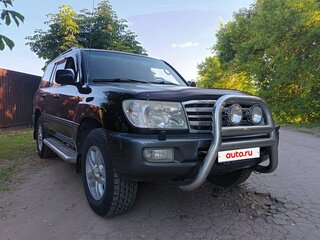 2007 Toyota Land Cruiser 100 Series Рестайлинг 2, чёрный, 2450000 рублей, вид 3