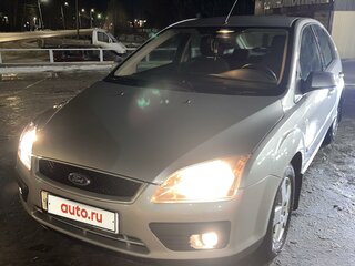 2007 Ford Focus II, серебристый, 625000 рублей, вид 1