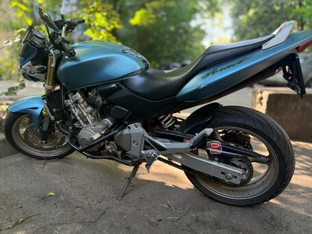 2005 Honda CB 600F Hornet, голубой, 430000 рублей, вид 2