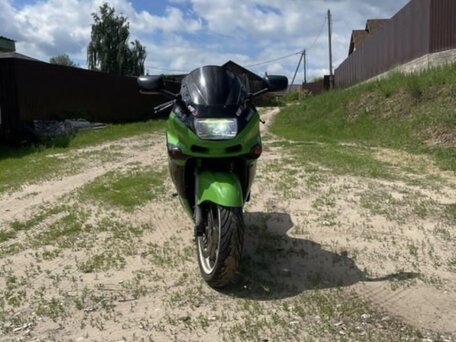 1995 Kawasaki ZZR 400, чёрный, 245000 рублей, вид 3