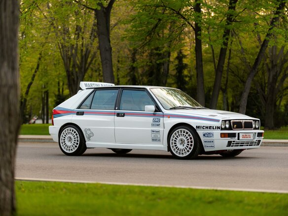 1993 Lancia Delta HF Integrale I (831), белый - вид 13