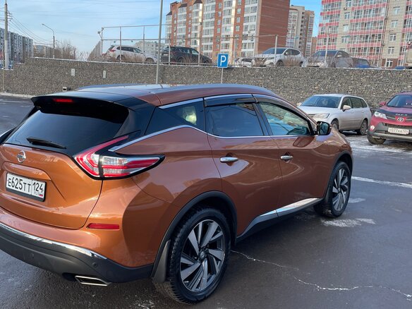 2016 Nissan Murano III (Z52), оранжевый, 2390000 рублей - вид 3