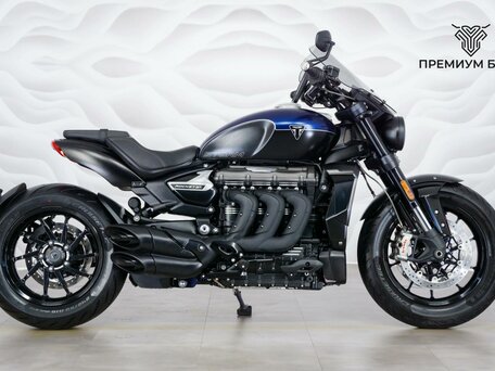 2024 Triumph Rocket 3, чёрный, 2599000 рублей, вид 1