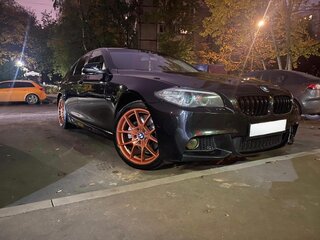 2016 BMW 5 серии 520d VI (F10/F11/F07) Рестайлинг, чёрный, 1800000 рублей, вид 3