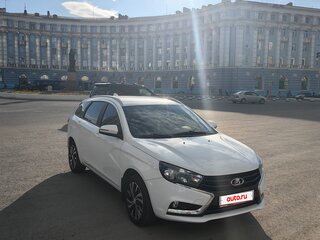 2021 Lada (ВАЗ) Vesta SW I, белый, 1450000 рублей, вид 2