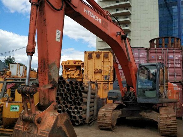 2006 Hitachi ZX330, оранжевый - вид 2