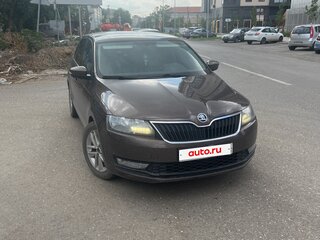 2018 Skoda Rapid I Рестайлинг, коричневый, 1000000 рублей, вид 1