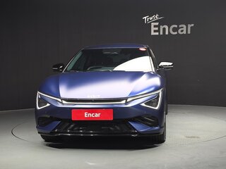 2024 Kia EV6 I Рестайлинг, синий, 5930548 рублей, вид 3