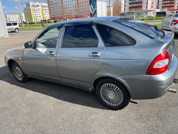 2008 Lada (ВАЗ) Priora I, серый, 160000 рублей - вид 3