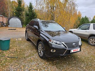 2012 Lexus RX 350 III Рестайлинг, чёрный, 2300000 рублей, вид 3
