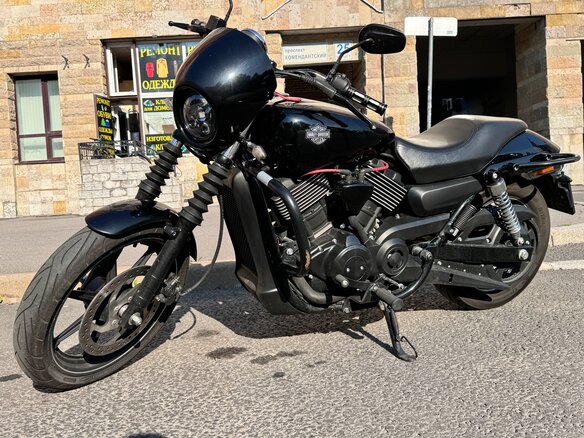 2016 Harley-Davidson Street 750, чёрный, 570000 рублей