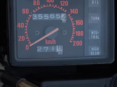 1987 Honda XLV 750, чёрный, 450000 рублей, вид 3