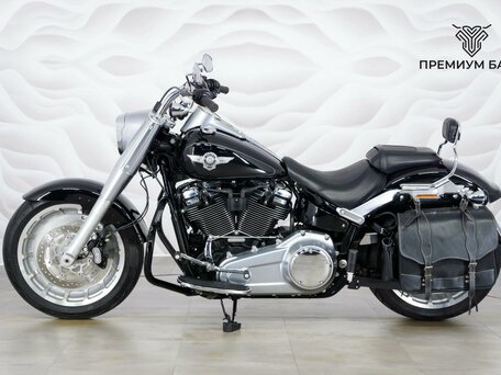 2018 Harley-Davidson Fat Boy, чёрный, 1779000 рублей, вид 2