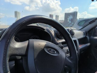 2014 Lada (ВАЗ) Granta I, чёрный, 430000 рублей, вид 5